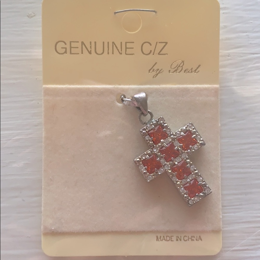 NWT cross pendant